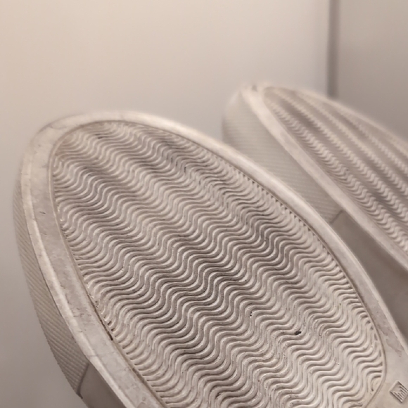 Zvelle White Leather Sneakers - Picture 8 of 9